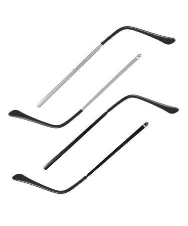 Healeeved 2 pairs of brilliant temples of low-global slide.