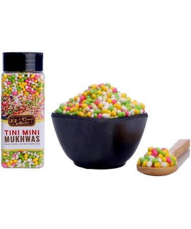 JJ Crunch N Munch Mint Coated Fennel Seeds (Colorful Tini Mini Saunf) - Mouth Freshner Jar Pack/Mukhwas (Each- 200 gm) (2) - Buy Online on GoSupps.com