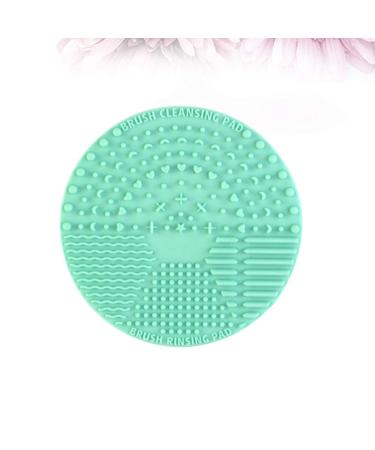 Buy Makeup Sponge Cleaner & Brush Cleaning Mat | Light Green Makeup Kit Accessories for Flawless Beauty - Buy Online on GoSupps.com
