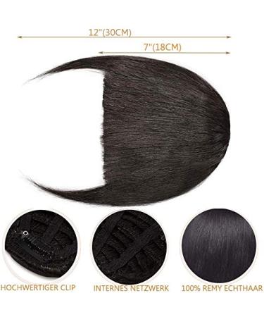 SEGO Pony Hairpiece - 100% Remy Human Hair Clip-On Fringe Extension for a Natural Look - Buy Online on GoSupps.com