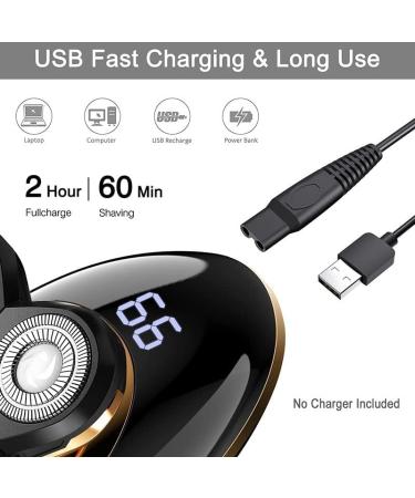 Buy 5-in-1 Waterproof Electric Razor for Men - USB Rechargeable Silver Shaver Beard Trimmer & Hair Clipper - Buy Online on GoSupps.com