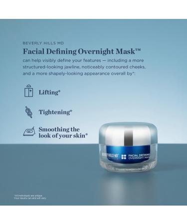 Buy Facial Defining Overnight Mask - Nightly Cream for Plump Smooth Skin | Anti-Aging with Shea Butter Coconut & Chamomile - International Shipping Available - Buy Online on GoSupps.com