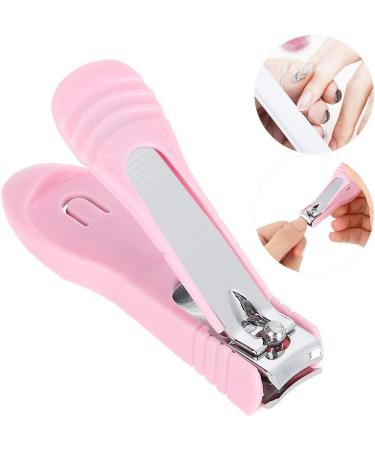 Pink Nail Clipper Toenail Clippers Multifunctional Stainless Steel Nail Scissors Fingernail Cutter for Nail Art Salon and Home Thick Nails Seniors - Buy Online on GoSupps.com