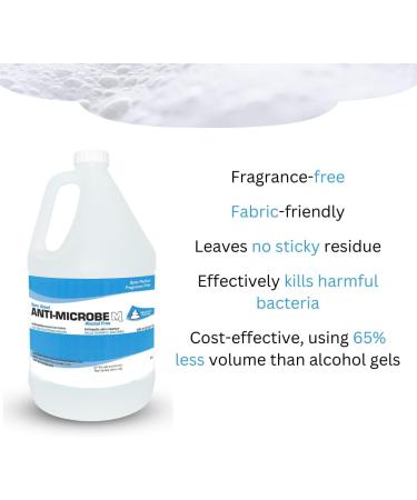 Anti-Microbe M Hand Sanitizer Foam Kills 99% of Bacteria & Germs Alcohol-Free Hypoallergenic & Fragrance-Free Safe for Kids Includes Single Foam Pump 3.78L - Buy Online on GoSupps.com