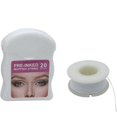 Eyebrow Mapping String Pre-Inked Microblading Mapping String Microblading Brows String Supplies Eyebrow Tool White - Buy Online on GoSupps.com