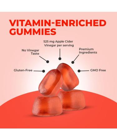 Reva Xtend Keto Apple Cider Vinegar Gummies - Gluten Free Non-GMO (30-Day Supply) | Promotes Wellness & Energy - Buy Online on GoSupps.com