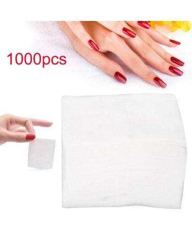 1000Pcs Disposable Cotton Pads for Makeup Removal & Nail Polish Wipes | Soft Absorbent Cotton Wipes for Face & Sun Repair Ideal for Easy Cleaning - Buy Online on GoSupps.com