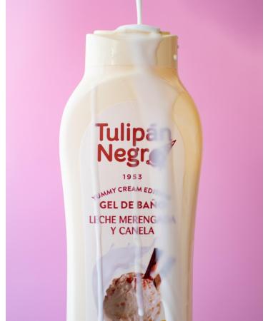 Tulipan Negro Merengue Body Wash - Hydrating Milk & Cinnamon Shower Gel Long-Lasting Fragrance 21.9 oz | International Shipping Available - Buy Online on GoSupps.com