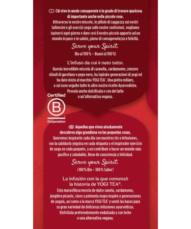  Yogi Tea Classic Infusion 17 x 1.8g - Buy Online on GoSupps.com