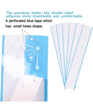 Ohsilv 8 Pieces Wig Pieces Front Lace Wig Tape Double Sided Waterproof Lace Wig Tape for Wigs Mopped Wigs Hair Extension Pieces - Buy Online on GoSupps.com