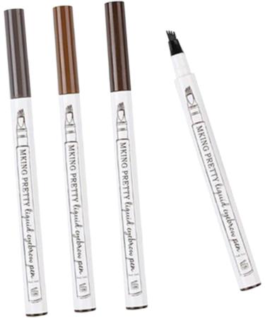 Beavorty 4pcs Eyebrow Pen Eyebrow Pencil Eyebrow Makeup Tool Liquid Makeup Tools 1 count (Pack of 1) As Shown - Buy Online on GoSupps.com
