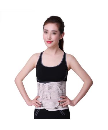Lordosis support belt breathable hip belt increased support for firm belt sports health waist support for men women (size: xl)