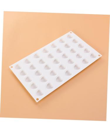 Amosfun 3pcs 35 Chocolate Mold Cupcake Mold Dessert Candy Molds Mold for Chocolate Heart Shaped Molds Bakery Tools Silicone Mold Easy to Clean Mold Jelly Mold Fudge White Baking Utensils mediumx3pcs Whitex3pcs - Buy Online on GoSupps.com