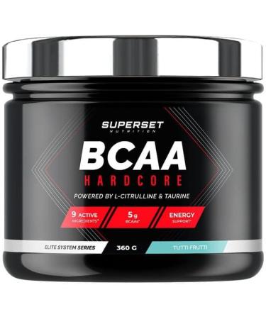 Superset Nutrition | Muscle Shaping Program - 100% Whey Protein Advanced 900g Chocolate - Bcaa Hardcore Tutti Frutti | Achieves a shaped toned physique in 4 weeks. - Buy Online on GoSupps.com