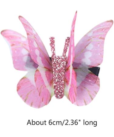hgnxa Double-layer Butterfly Shape Hairpins Hot Girls Butterfly Hair Clip Chinese Style Ponytail Hair Clip for Woman AT5 - Buy Online on GoSupps.com