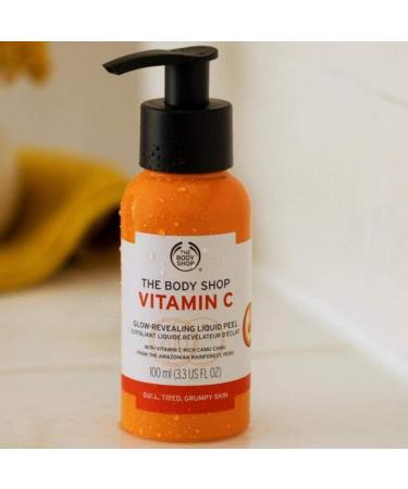 THE BODY SHOP Vitamin C Glow Revealing Liquid Peel FOR DULL SKIN REMOVES IMPURITIE (100 ML LIQUID) - Buy Online on GoSupps.com