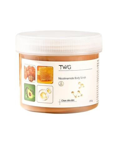 Nicotinamide Body Scrub for Blemishes & Large Pores | Hydrating Skin Renewal - 8.8 Oz - Buy Online on GoSupps.com