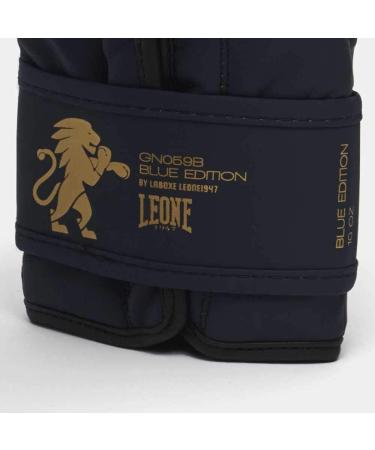 LEONE 1947 Boxing Gloves - Blue Edition 14 OZ for Unisex Adults | Premium Quality | International Shipping Available - Buy Online on GoSupps.com