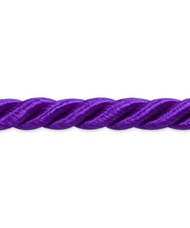 Expo International 20-Yard Charlotte Twisted Cord Trim Embellishment, 3/16-Inch, Purple
