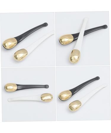 DOITOOL 2 Pi ces de massage Cr me des yeux masseur cuill re de maquillage light lumi re cuill re masque facial soins de la peau diluer cr me contour des yeux tuyau - Buy Online on GoSupps.com
