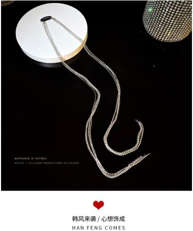 fdsmall Rhinestone Hair Chains Tassel Hair Clip Chain Punk Long crystal hair chains for Women Girls Party Hair Accessories - Buy Online on GoSupps.com