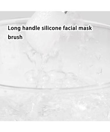 dijiusidy Mask Brush Exquisite Silicone Beauty Cosmetic Brushes Salon Cream Mixing Tools Supplies Accessories DIY Making Blade Shape - Buy Online on GoSupps.com
