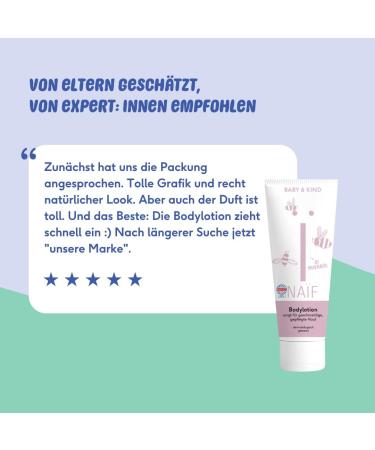  Na f Na f Baby & Child Body Lotion No Mineral Oil or Microplastics Like Avocado Macadamia and Almond Oil Dermatologically Tested Vegan 75 ml - Buy Online on GoSupps.com