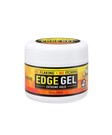 AllDay Locks Edge Gel | Extreme Hold Edge Control Gel | No Flaking  Itching  or Split Ends | Long Lasting Style for Braids  Locks  Twists  Cornrows | 3 oz 3 Fl Oz (Pack of 1)