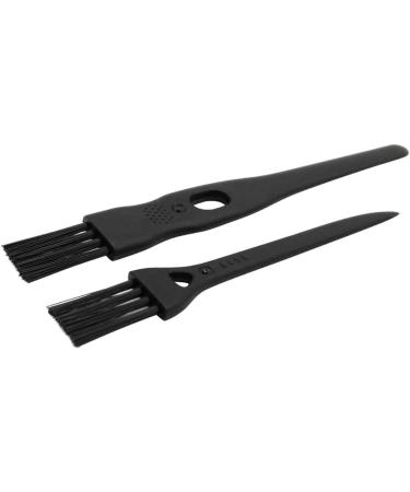 GFDesign Electric Shaver Cleaning Brushes - Set of 8 Black Nylon Bristle Razor Cleaner with PP Handle - Buy Online on GoSupps.com