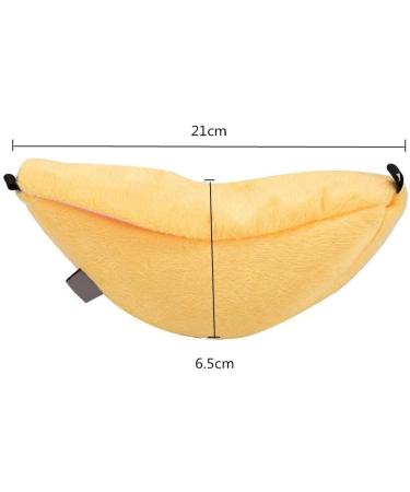 qiangXINGYai 1 Pack Hamster Hanging House Hammock Banana Design Small Animals Cotton Cage Sleeping Nest Suitable for Small Pet Bed Small Hamster Toys Cage Swing (Color : Yellow) - Buy Online on GoSupps.com