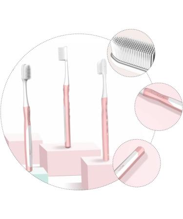 Minkissy Kids Toothbrush Set - Hairy Oral Care for Children & Pregnant Women - 3 Pieces in Anthracite & White - Buy Online on GoSupps.com