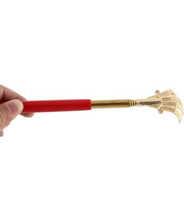 Shop Sourcing Map Back Scratcher - Rubber Coated Telescopic Portable Red Gold Massager for Ultimate Relief - Fast International Shipping - Buy Online on GoSupps.com