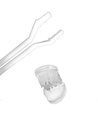 SUPVOX 7pcs Three Sided Toothbrush with Soft Bristles for Adults - Includes 4 Replaceable Brush Heads - Buy Online on GoSupps.com