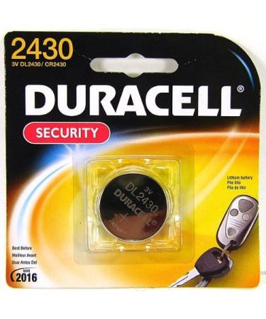 Special Pack of 5 DURACELL Security DL2430B 3V X 5