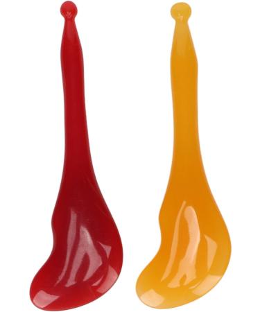 2-Piece Acupuncture Pen Set - Resin Gua Sha Tool for Deep Tissue Massage & Pain Relief - Universal Self-Massage Solution - Buy Online on GoSupps.com