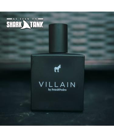 Pete & Pedro VILLAIN - Eau De Parfum | Inspired by T.Ford Tobacco & Vanille Fragrance - Tobacco and Vanilla with a Burst of Spice & Woods Men's Cologne | As Seen on Shark Tank 1.7 oz. c) VILLAIN edp - Buy Online on GoSupps.com