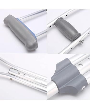 LINYUES Crutches for Adults Underarm Aluminum Adult Underarm Crutches Lightweight Medical Adult Crutches for Walkingdjustable Crutches for Youth/Adults/Tall Adults Great for Travel or Work A 112132 cm - Buy Online on GoSupps.com