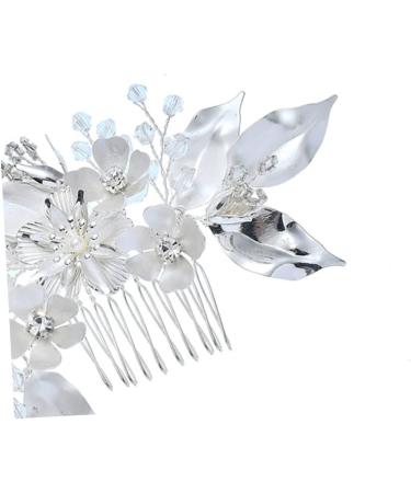 Ipetboom Bridal Tiara Wedding Tiara Bridal Veil Combs Barrettes for Girls Rhinestone Comb Crystals Decor Retro Decor Comb for Bridal Girl Clips Festival Rhinestones Bride Bride Tiara - Buy Online on GoSupps.com