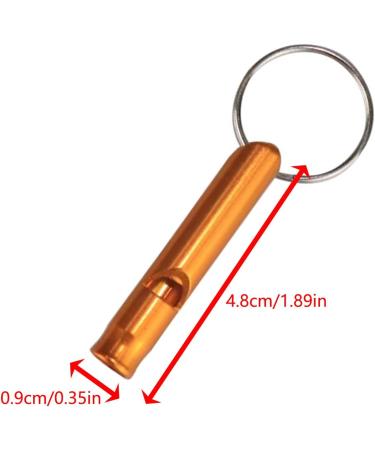 14-Piece Aluminum Alloy Sport Whistle Set | Emergency Whistles with Key Rings | Ideal for Referees Hiking Camping & Climbing - 7 Colors - Buy Online on GoSupps.com
