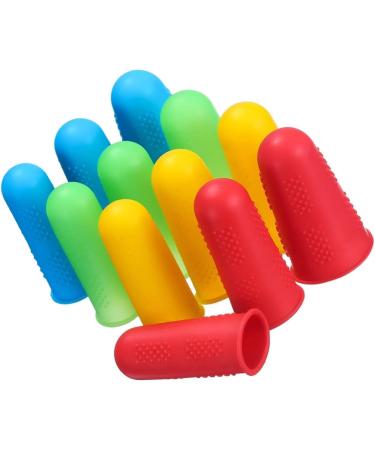 FRCOLOR 12pcs Finger Protector Set - Durable Finger Covers & Thumb Support Sleeves for Optimal Grip | International Shipping Available - Buy Online on GoSupps.com