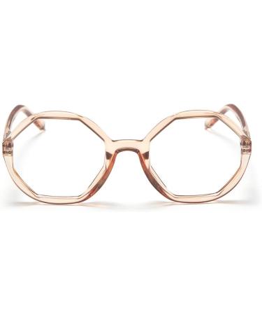 Looplabb LOLITA Crystal Champagne Reading Glasses - Stylish Unisex Trendy Readers for Men & Women - Buy Online on GoSupps.com