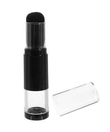 Lurrose Makeup Brushed Foundation Brush Refillable Makeup Brush with Powder Spray Bottle Retractable Pressed Powder Brush for Loose Powder Highlight Contour Blush Brush Makeup Brushe