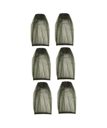 Inoomp 30 STK Outdoor Moskitonetz mosquito network Moskitonetz in the free mosquito net For the head mosquito-repellent head network insects heating network beetle head nek travel outside mesh cap