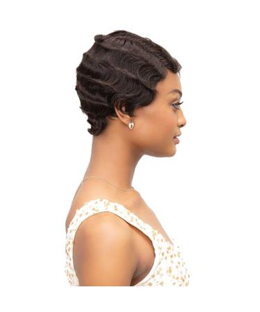 Janet Collection 100% Human Remy Hair Mommy Parting Wig (1B) - Premium Quality - Buy Online on GoSupps.com