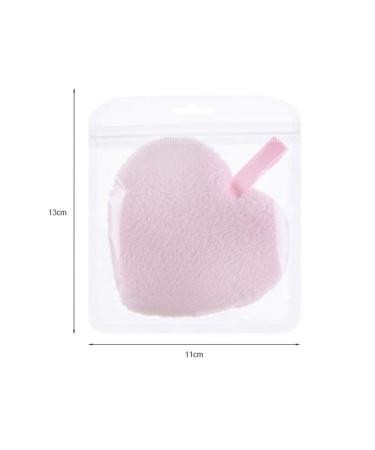 Buy Minkissy 3-Piece Makeup Remover Pads - Washable Cotton Cleaning Cloths for Face & Nails - Eco-Friendly Pink - Buy Online on GoSupps.com