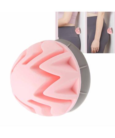 Round Massage Ball with Suction Cup Portable Relaxing Reduce Pressure Silicone Suction Cup Fascia Ball for Muscles