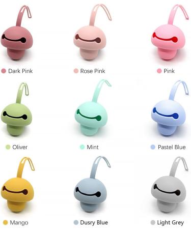 CLS Slvvbn Baby Schnuller Storage Holder - Waterproof Bite Ring Bag for Toddlers | Newborn Organizer Travel Accessories - Dark Red - Buy Online on GoSupps.com