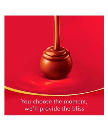 Lindt Lindor Milk Chocolate Truffle Bag - 1 kg (Approx. 80 Balls) - Perfect for Sharing - Smooth Melting Filling - International Shipping Available - Buy Online on GoSupps.com