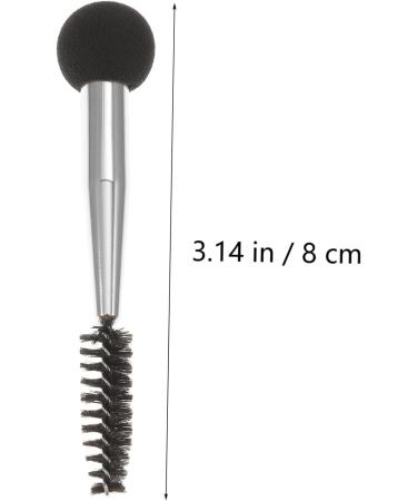 Angoily 6pcs Double Ended Eyebrow Brush Sponge Eyeshadow Eye Shadow Brush Makeup Brush Miss Make up Tool 7.6x1.4cm As Shown - Buy Online on GoSupps.com