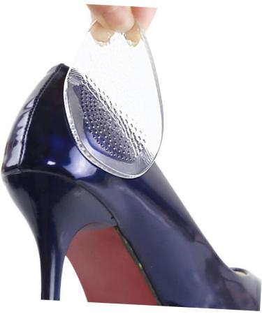 FRCOLOR 3 Pairs Clear High Heel Cushion Inserts - Non-Slip Grip & Comfort Pads for Women | Perfect for Damping & Protection - Buy Online on GoSupps.com